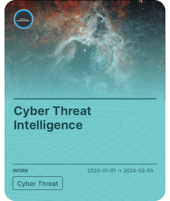 Cyber Threat Intelligence