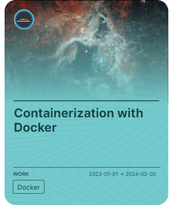 Containerization with Docker