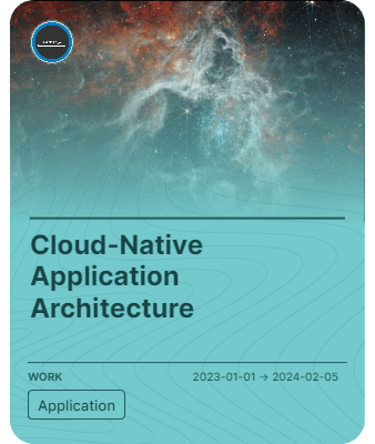 Cloud-Native Application Architecture