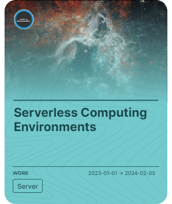 Serverless Computing Environments