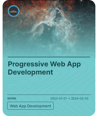 Progressive Web App Development