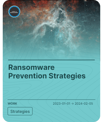 Ransomware Prevention Strategies