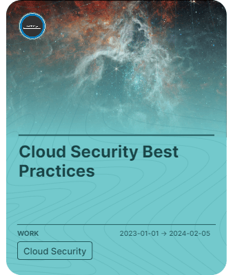 Cloud Security Best Practices