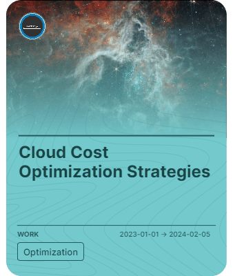 Cloud Cost Optimization Strategies