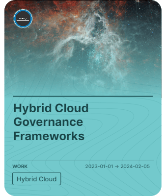 Hybrid Cloud Governance Frameworks