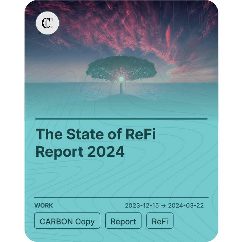 The State of ReFi Report 2024