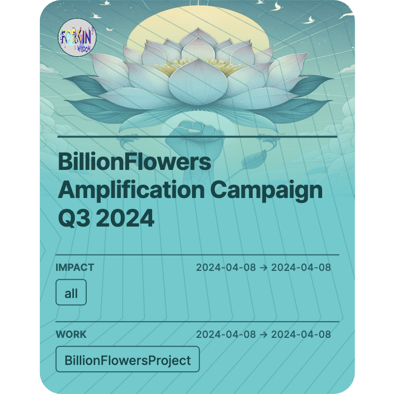 BillionFlowers Amplification Campaign Q3 2024