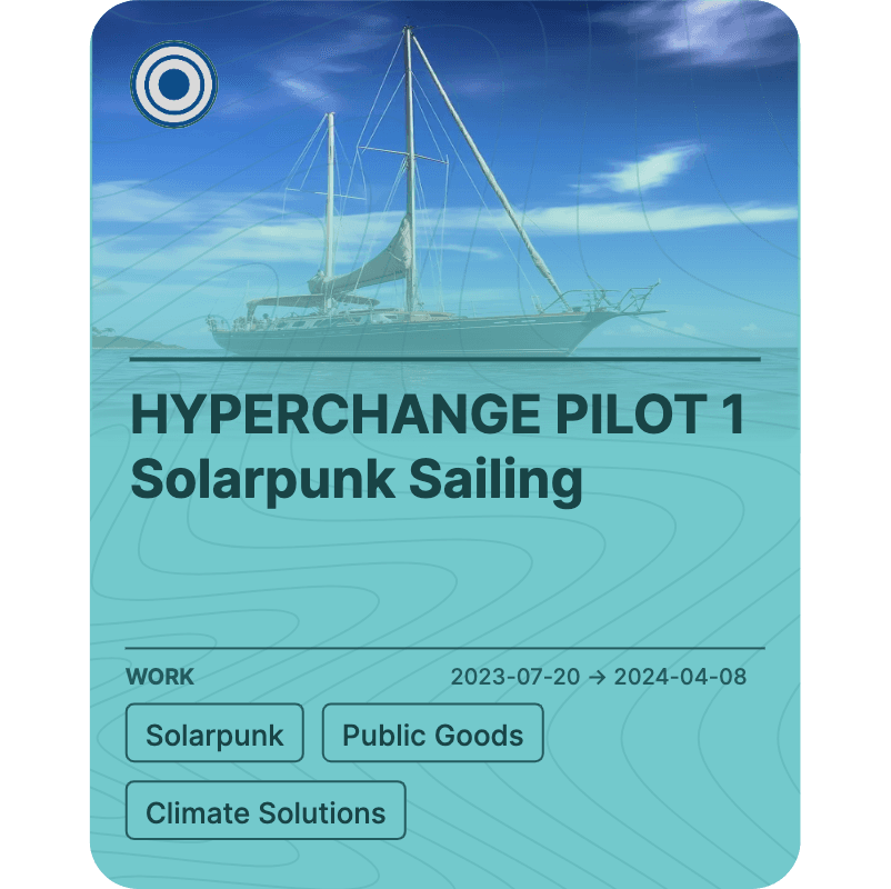 HYPERCHANGE PILOT 1   Solarpunk Sailing