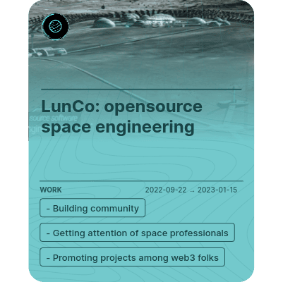 LunCo: opensource space engineering