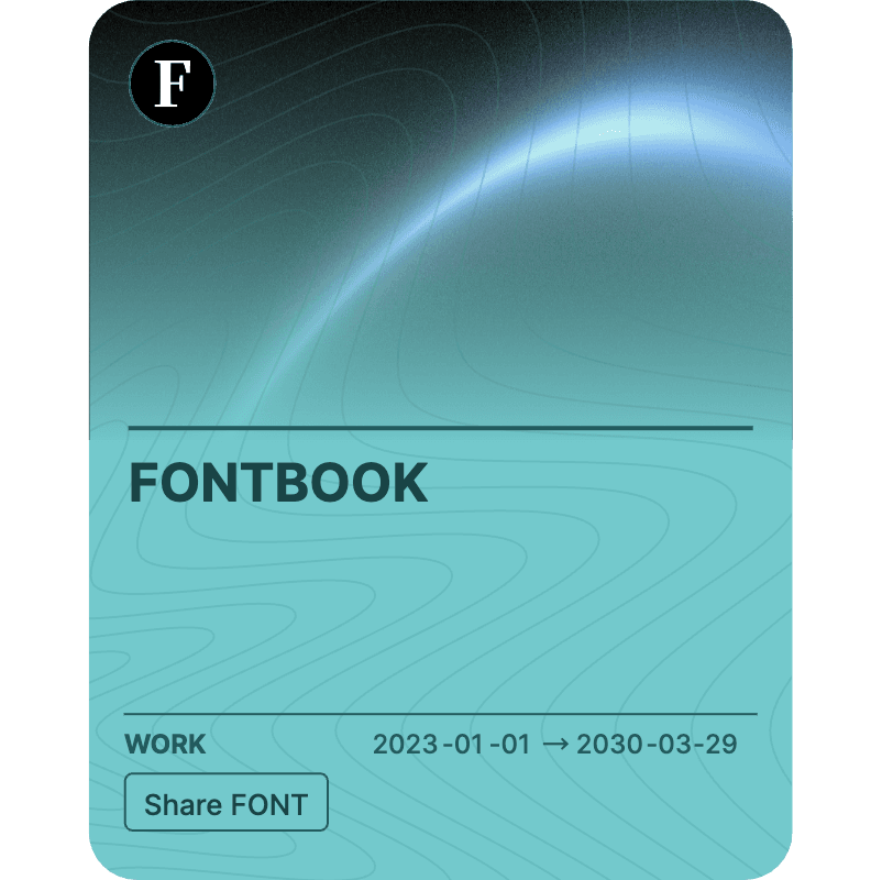 FONTBOOK