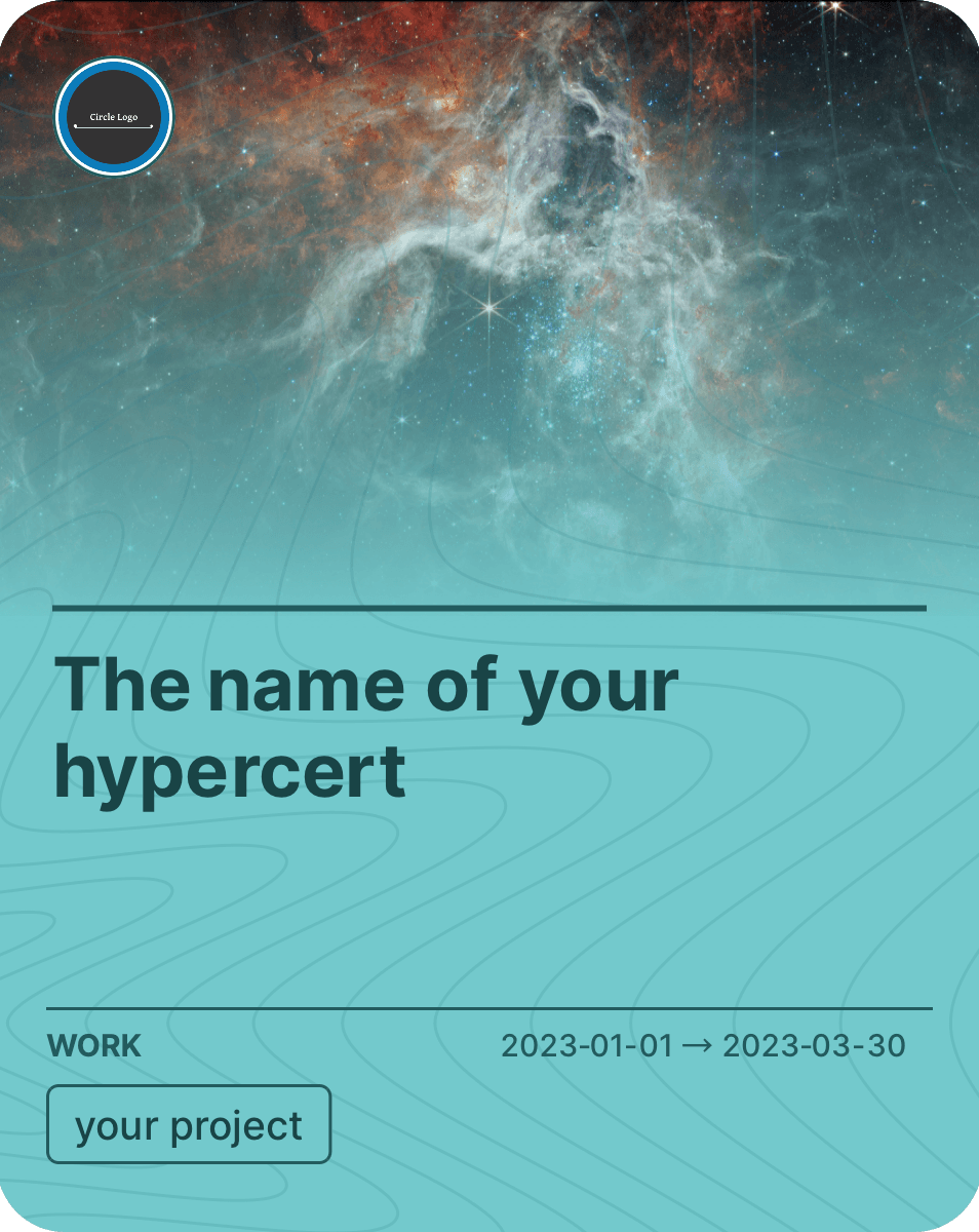 The name of your hypercert