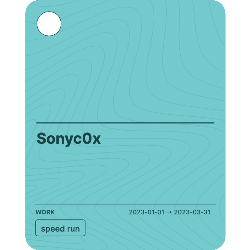 Sonyc0x