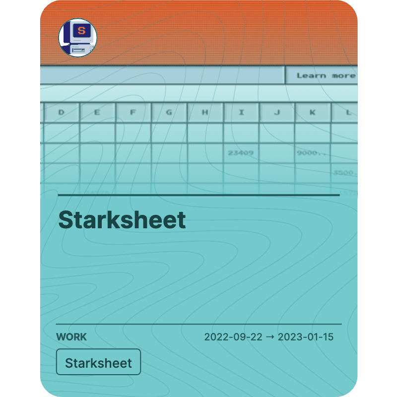 Starksheet