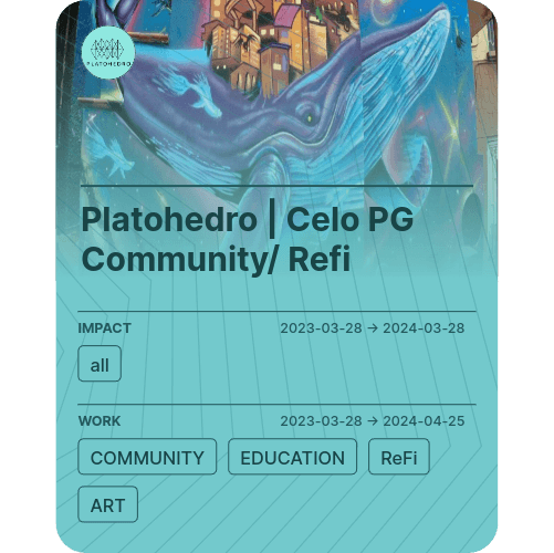 Platohedro | Celo PG Community/ Refi 