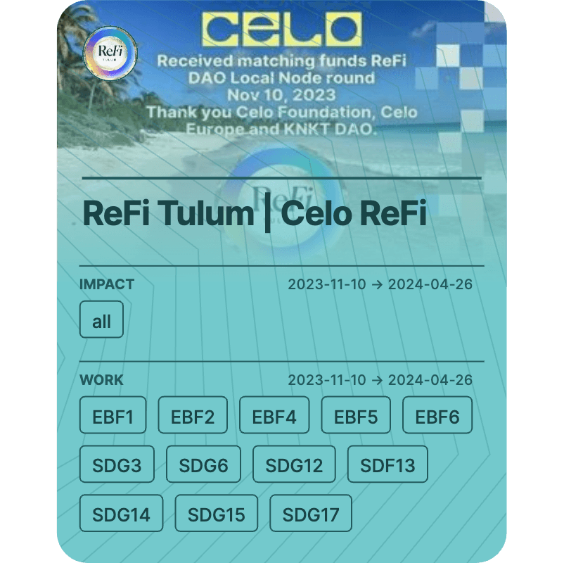 ReFi Tulum | Celo ReFi