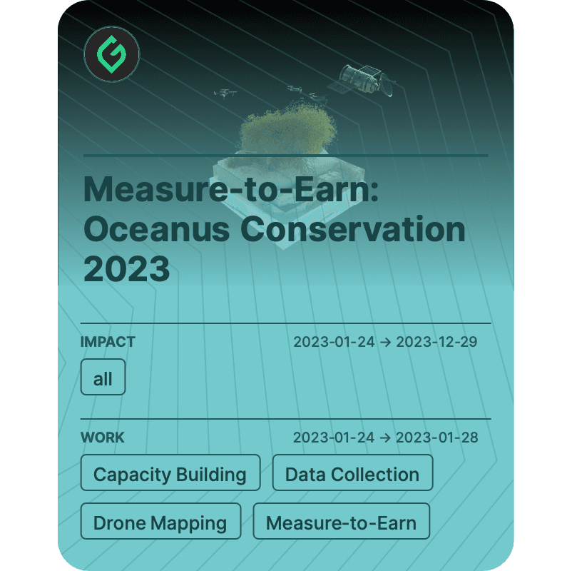 Measure-to-Earn: Oceanus Conservation 2023