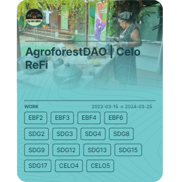 AgroforestDAO | Celo ReFi